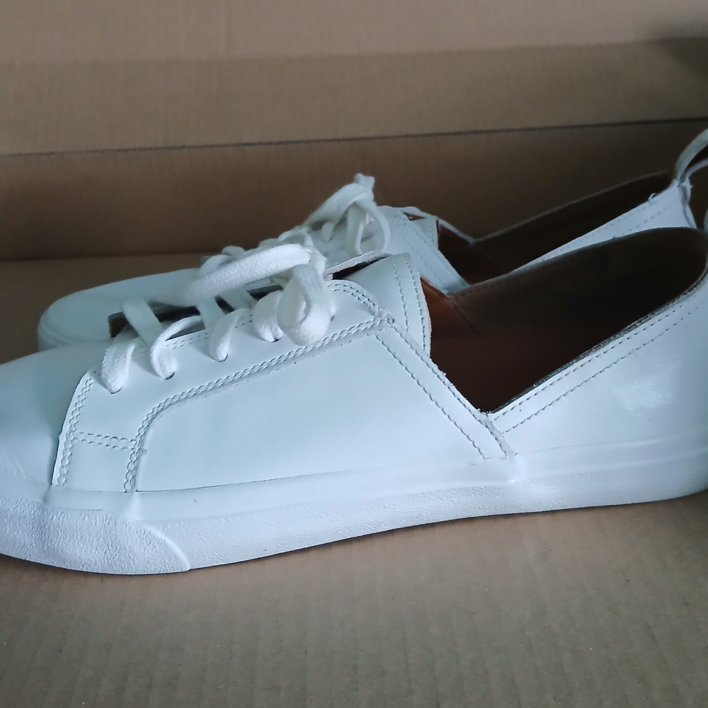 Lucky Brand White Leather Shoes